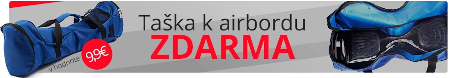 taška zdarma k airboardu